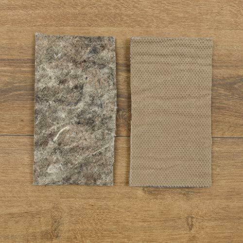Duo-Lock Reversible Felt and Rubber Non-Slip Rug Pad, Size: 2' x 4' Rug Pad